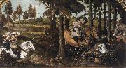 unknow artist The Boar Hunt Germany oil painting reproduction